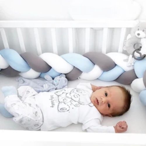 Tour de lit tressé pour bébé - BabyBEDSECURE™